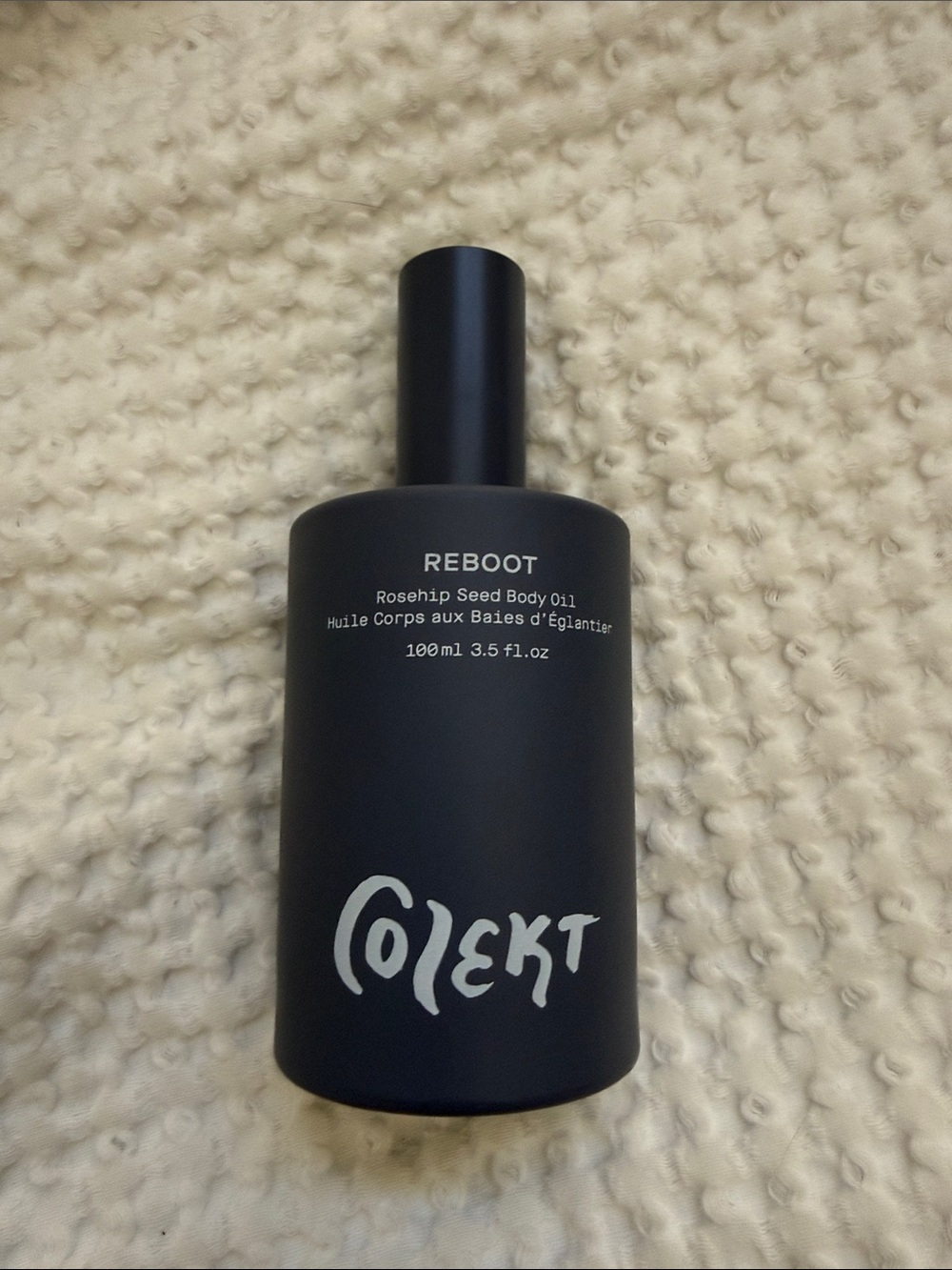 Reboot Rosehip Seed Body Oil by — Black